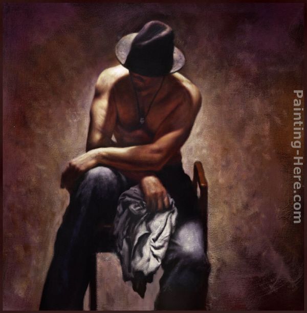 Quiet Time painting - Hamish Blakely Quiet Time art painting